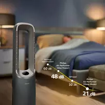 Philips 9000 Air Performer AMF970/10 4 w 1 pilka