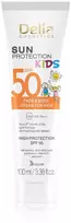 Delia Apsauga nuo saulės Krem do twarzy i ciała vaikams SPF 50 100ml
