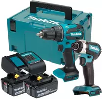 Rinkinys įrankių Makita Combo 18V DDF490+DTD153 2*5.0AH
