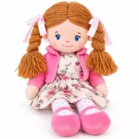 Jokomisiada Large HANIA rag doll, fabric doll, 40 cm, ZA6279