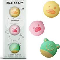 MOMCOZY NATŪRALŪS VONIOS BURBULAI VAIKAMS SU ETERINIAIS ALIEJAIS, 3 VNT.