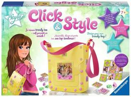 Ravensburger kūrybinis rinkinys „Click & Style: rankinės dizainas“