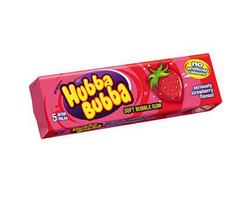 HUBBA BUBBA braškių skonio kramtomoji guma 35g