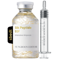 SUNGBOON REDAKTORIUS Silk Peptide EGF Intensyvus ampulės serumas veido odai 40ml