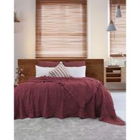 Bordo spalvos lovatiesė 260x240 cm Oscar – Mijolnir