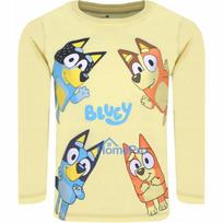 Bluey Let's Do Yellow children's long-sleeve shirt, top 4 years / 104 cm