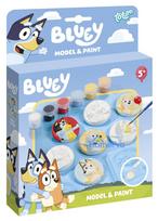 Bluey Happy plaster casting kit