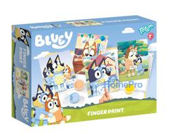 Bluey Family finger paint set of 3