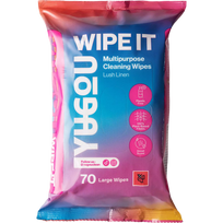 YUGOU Wipe It Lush Linen daugiafunkcinės servetėlės paviršiaus valymui 70 vnt.