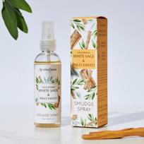Purškiamas namų kvapas su Palo Santo ir Baltuoju šalaviju (100 ml)