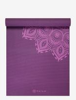 Gaiam - Gaiam Purple Mandala Yoga Mat 6Mm  Premium - Jogos kilimėliai ir priedai - Violetinė