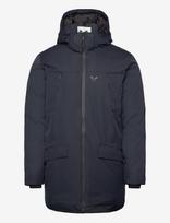 Fat Moose - Jamison Quilt Mix Jacket - Parka stiliaus striukė - Tamsiai mėlyna