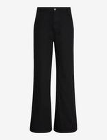 Calvin Klein - Tencel Ultra High Wide Leg Class - Platūs džinsai - Juoda