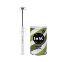CHiATO nanoPLAY ir BARU Matcha Latte gėrimo miltelių rinkinys – baltas