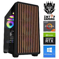 INTOP Ryzen 7 5700X 32GB 1TB SSD M.2 NVME RTX5070 12GB WIN11Pro