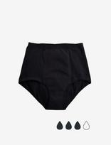 Imse Vimse - Period Underwear High Waist Medium Flow - Kelnaitės - Juoda