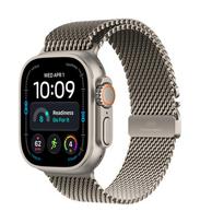 Apple Watch Ultra 4 Titanium Cellular 49 mm natūralaus titano Milanese Loop, dydis L