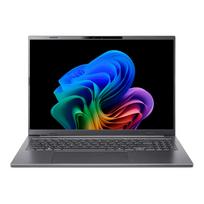 Acer Aspire 16 AI A16-61M 16" WUXGA nešiojamasis kompiuteris, AMD Ryzen 7 350, 16GB RAM, 1 TB SSD, Windows 11 Home, pilkas