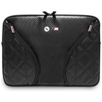 Nešiojamojo kompiuterio įmautė BMW Carbon Pockets & Metal Logo 14", juoda