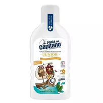 PASTA DEL CAPITANO_„Junior Capitan“ burnos skalavimo skystis vaikams nuo šešerių metų, saldžiosios mėtų skonio, 400 ml