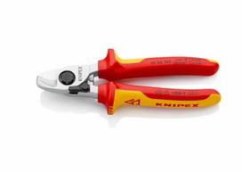 Kabelių žirklės VDE, D15mm, su spyruokle,165mm, Knipex