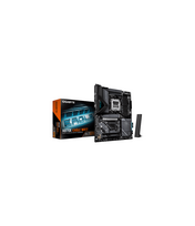 Gigabyte X870E EAGLE WIFI7 | Processor family AMD | Processor socket AM5 | DDR5 | Supported hard disk drive interfaces M.2, SATA