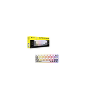 CORSAIR CLIPPER PRO MINI 60 Hall Effect Gaming Keyboard, Backlit RGB LED, CORSAIR MGX Core, White , PBT DS Keycaps | Corsair
