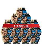 SHEBA Filets su vištiena ir tunu padaže, 16 x 60 g, šlapias pašaras katėms, 8+8 GRATIS.