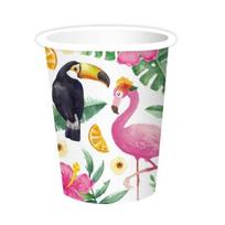 Vienkartiniai popieriniai puodeliai, 250 ml, 6 vnt, Vasaros laikas 059057