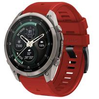 Tech-Protect silikoninis dirželis Garmin Fenix 5/6/6 Pro/7/8/8 Pro/E/9/9 Pro (51 mm), raudonas