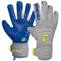 Pirštinės vartininkas Reusch Attrakt Freegel Fusion Goaliator pilkai mėlyna 5270995 6006