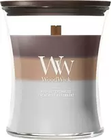 WoodWick Scented candle vase medium Trilogy Radiant Cashmere