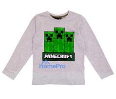 Minecraft vaikiški marškinėliai ilgomis rankovėmis