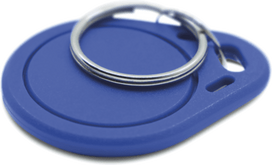 NFC21 NFC RFID tag 40x32mm NTAG213 180Byte, 10-piece blue set