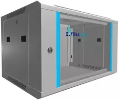 Extralink 6U 600x450 Pilka | Serverinė spinta | montuojama ant sienos