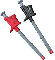 ELMA INSTRUMENTS Lankstus griebtuvas, raudonas, 1000V/6A, IEC 61010-1 CAT II 1000V, skirtas 4 mm bananiniam kištukui