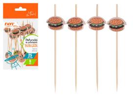 Sumuštinių smeigtukai Simple Solution Burger 91873, 90 mm, 25 vnt.