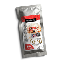 Sausas šunų maistas Dr Malou Adult, triušiena/antiena, 0.10 kg