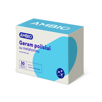 AMBIO GERAM POILSIUI, su melatoninu, 30 kapsulių