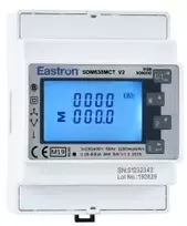 Eastron SDM630 MCT V2 išmanusis skaitiklis su Solplanet programine įranga, CT matavimas, maks. 250A, įsk. 3 vnt. ESCT-T24 250A/1A