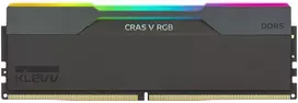 RAM Klevv Cras V RGB, 32GB, 2 x 16GB, DDR5, 288-pin DIMM, Juodas