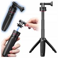 Ulanzi Go-Quick II mini trikojis ir asmenukių lazdelė 24 cm su GoPro Hero 13, 12, 11, 10, 9 adapteriu