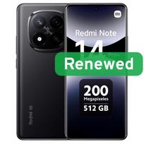 Xiaomi Renewed | Grade A | Redmi Note 14 Pro+ | 256GB | Midnight Black | 5G | O