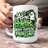 XL puodelis "Aš ne doleris, kad visiems patikčiau" (450ml)