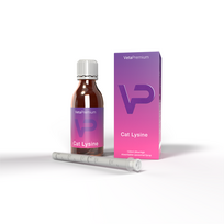 VetaPro Cat Lysine liposominis papildas katėms su L-lizinu, 120 ml