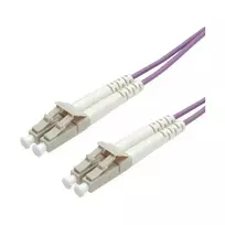 ROLINE FO Jumper Cable 50/125µm OM4, LC/LC, Low-Loss-Connector 15m InfiniBand/fibre optic cable