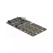 Konverter M.2 Key M NVMe SSD zu SFF-8654 und M.2 Key B SATA SSD zu SATA