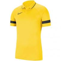 Vyriški marškinėliai Nike DF Academy 21 Polo SS M CW6104 719, geltoni