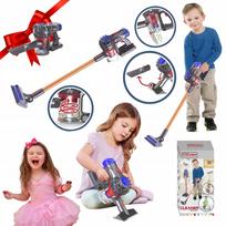 Vaikiškas belaidis žaislinis vertikalus dulkių siurblys