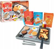 Vaikiškas grilis su virtuvės priedais, spalvą keičiantis, Melissa & Doug
